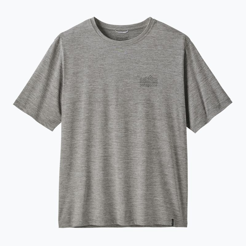 Tricou pentru bărbați Patagonia Capilene Cool Daily - Strataspire feather grey 5