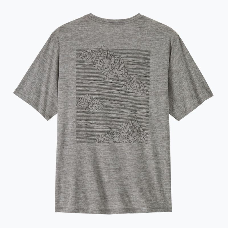 Tricou pentru bărbați Patagonia Capilene Cool Daily - Strataspire feather grey 6