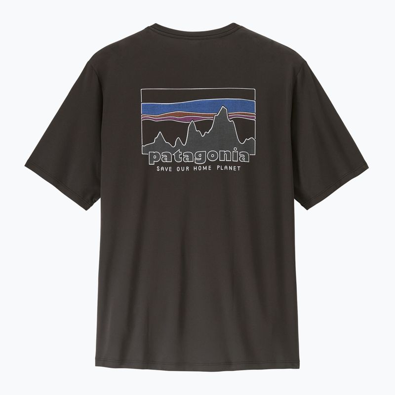 Tricou pentru bărbați Patagonia Capilene Cool Daily - '73 Skyline black 2