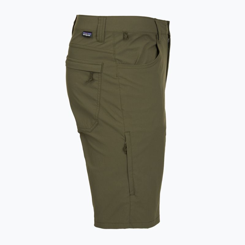 Pantaloni scurți de trekking pentru bărbați Patagonia Quandary Basin Green 3