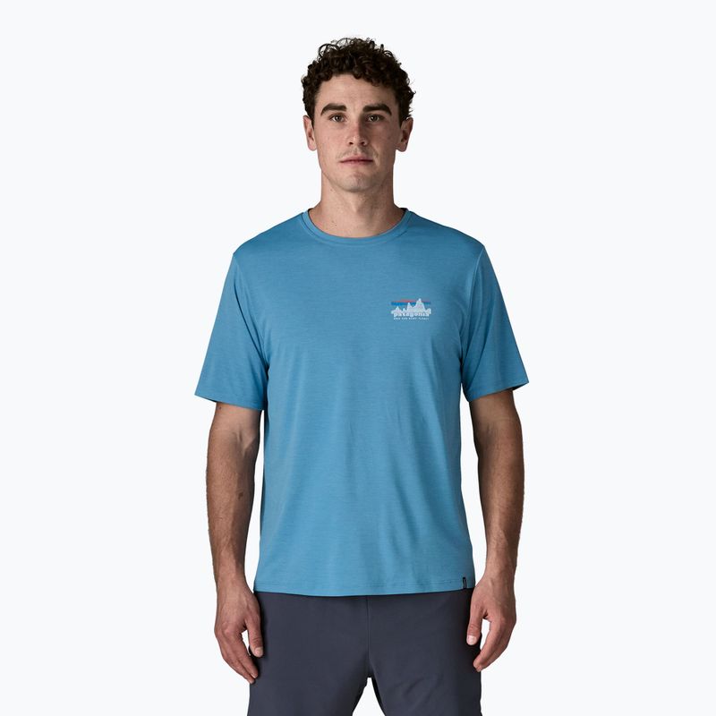 Tricou pentru bărbați Patagonia Capilene Cool Daily - '73 Skyline shore blue/light shore blue x-dye