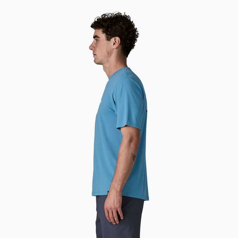 Tricou pentru bărbați Patagonia Capilene Cool Daily - '73 Skyline shore blue/light shore blue x-dye 4
