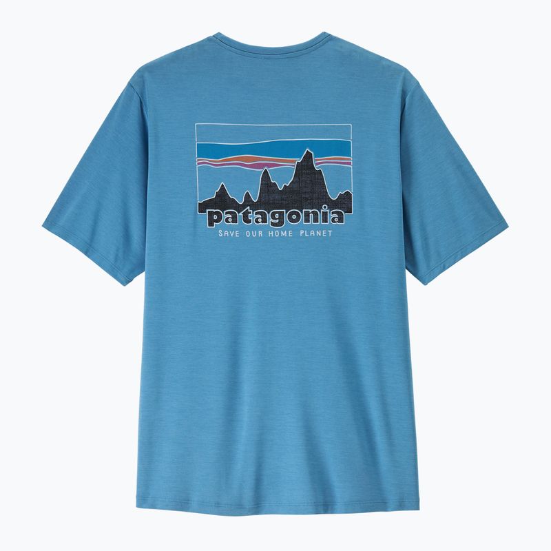 Tricou pentru bărbați Patagonia Capilene Cool Daily - '73 Skyline shore blue/light shore blue x-dye 5