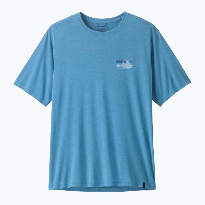 Tricou pentru bărbați Patagonia Capilene Cool Daily - '73 Skyline shore blue/light shore blue x-dye 5