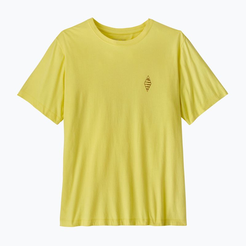 Tricou pentru bărbați Patagonia Water People Spotter lemon zest 5