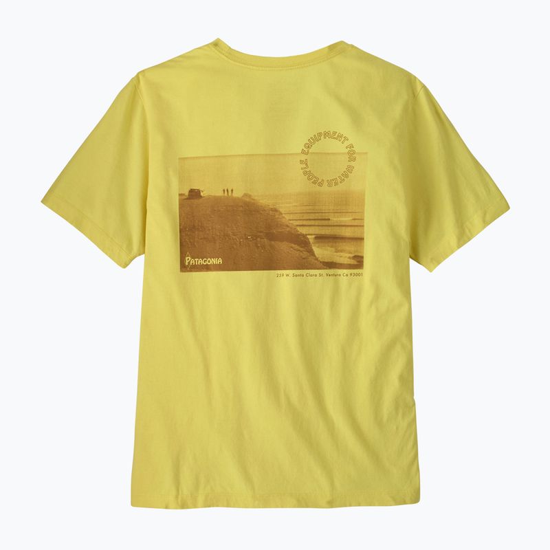 Tricou pentru bărbați Patagonia Water People Spotter lemon zest 6