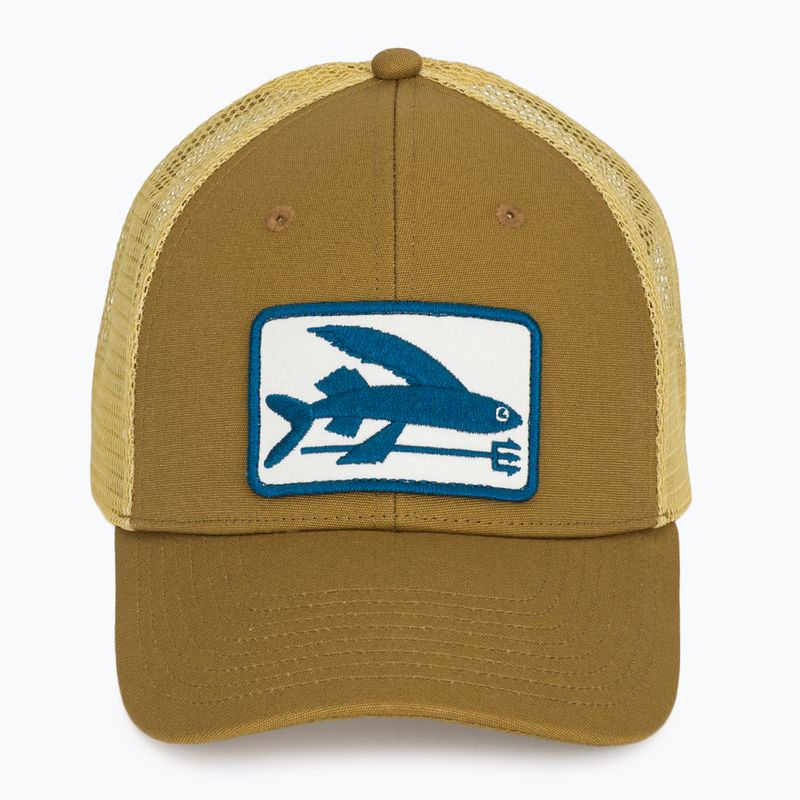 Șapcă de damă cu cozoroc Patagonia Flying Fish LoPro Trucker flying fish fork/bobcat brown 2