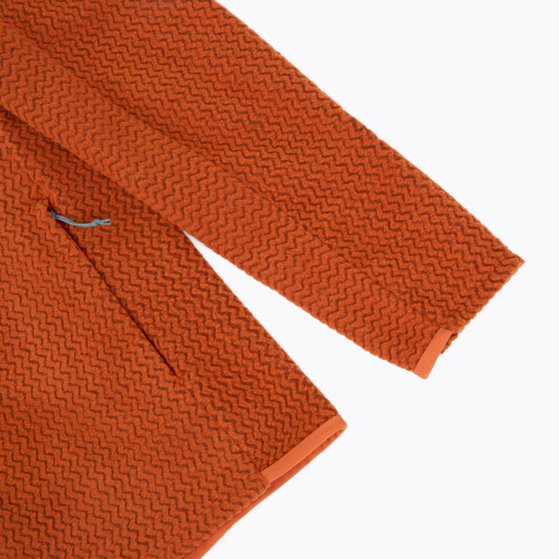 Bluză de trekking pentru bărbați Patagonia R1 Air Full Zip Hoody coal orange 4