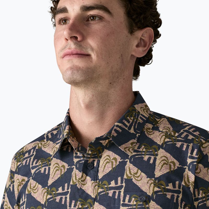 Cămașă pentru bărbați Patagonia Go To jaguar geo/dolomite blue 5