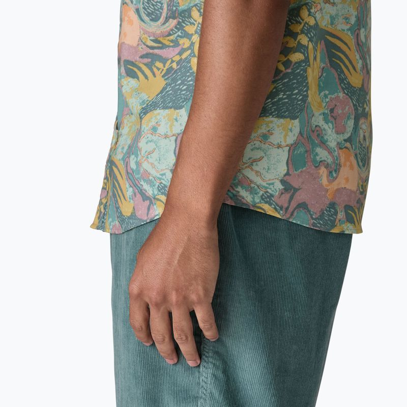 Cămașă pentru bărbați Patagonia Go To moon tripper/blue sage 7