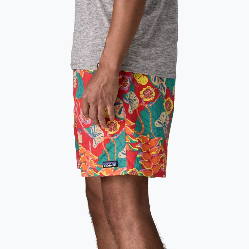 Pantaloni scurți pentru bărbați Patagonia Baggies Longs 7" tropiclimb/hot ember 5