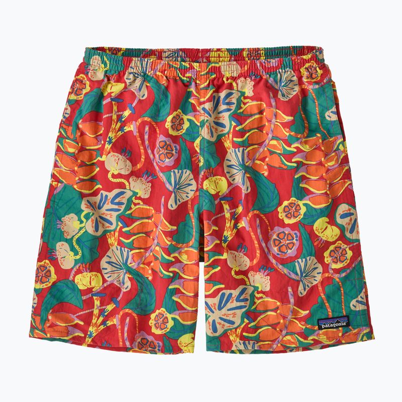 Pantaloni scurți pentru bărbați Patagonia Baggies Longs 7" tropiclimb/hot ember 8
