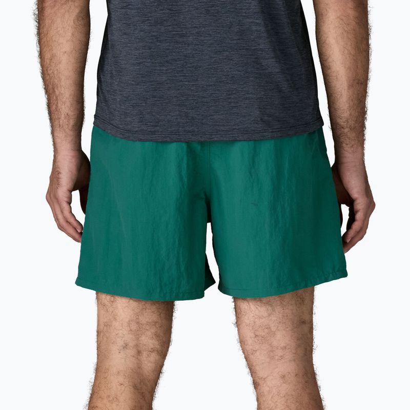 Pantaloni scurți pentru bărbați Patagonia Baggies 5" 95 oval logo/gem green 3