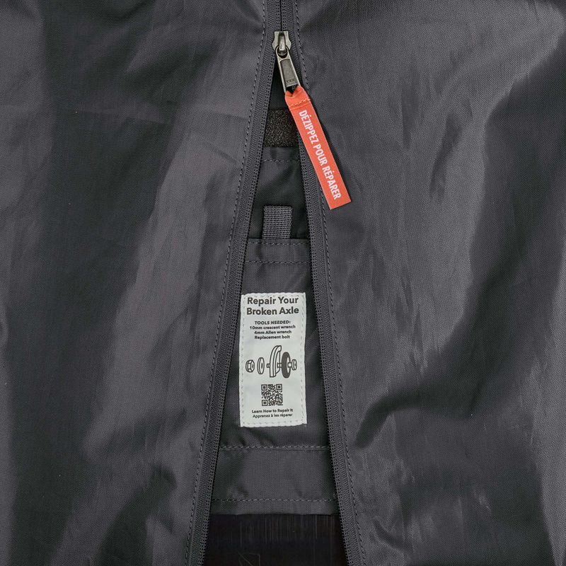 Geantă de voiaj Patagonia Black Hole Wheeled Duffel 40 l smolder blue/amanita red 3