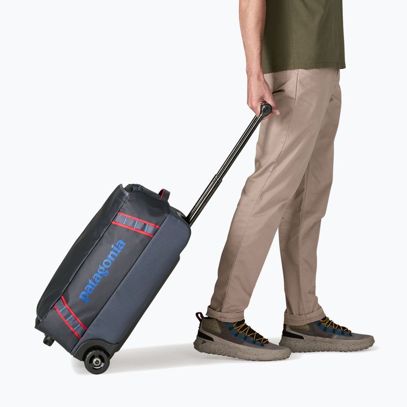 Geantă de voiaj Patagonia Black Hole Wheeled Duffel 40 l smolder blue/amanita red 5