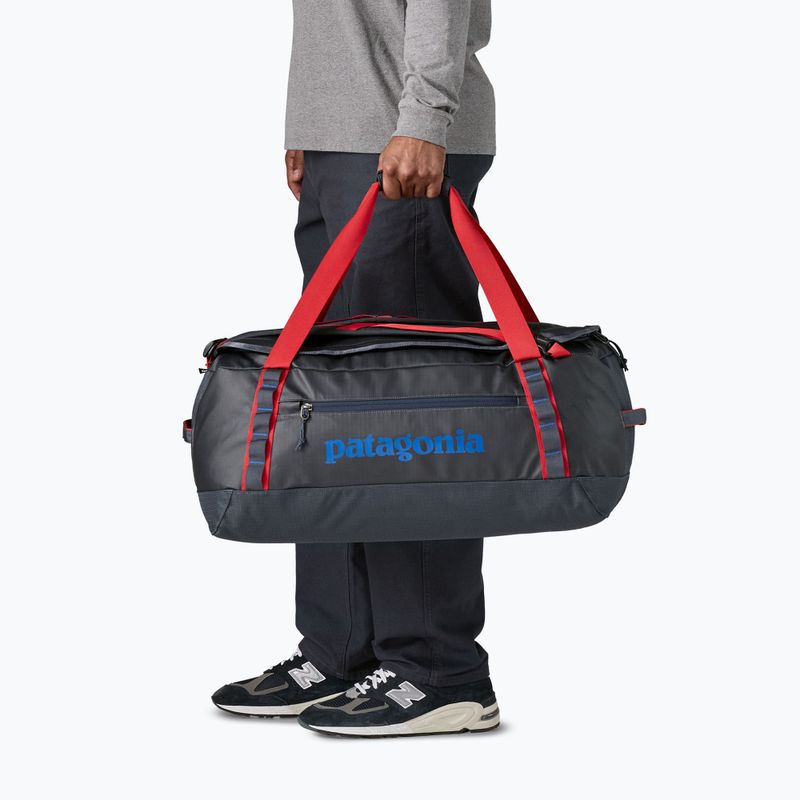 Geantă de voiaj Patagonia Black Hole Duffel 55 l smolder blue/amanita red 4