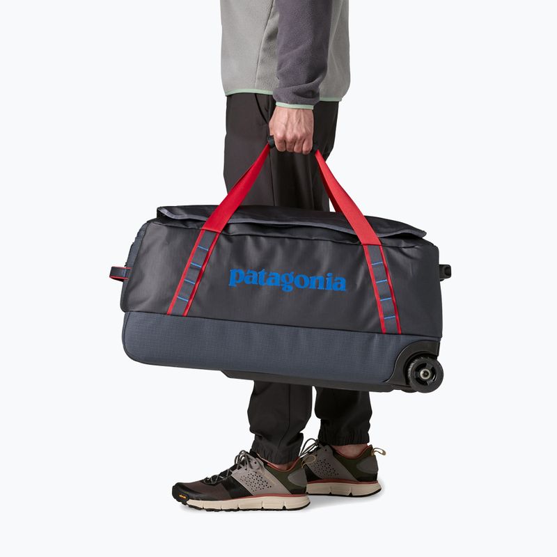 Geantă de voiaj Patagonia Black Hole Wheeled Duffel 70 l smolder blue/amanita red 6