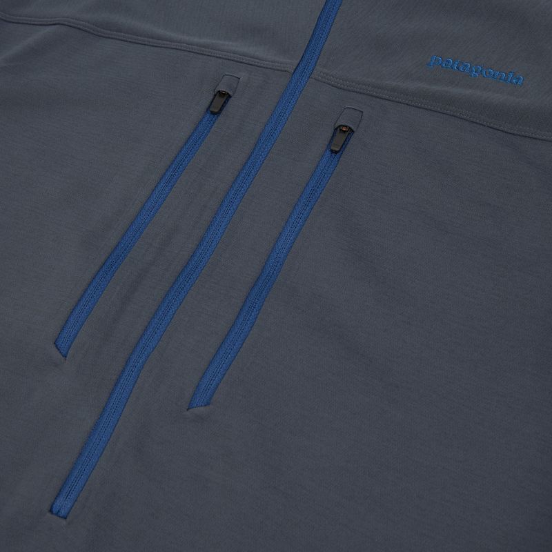 Bluză pentru bărbați Patagonia R1 Ultralight Hoody smolder blue 11