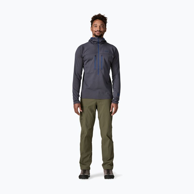 Bluză pentru bărbați Patagonia R1 Ultralight Hoody smolder blue 2
