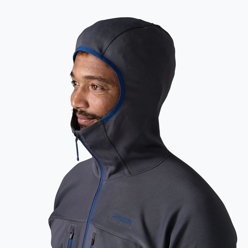 Bluză pentru bărbați Patagonia R1 Ultralight Hoody smolder blue 5