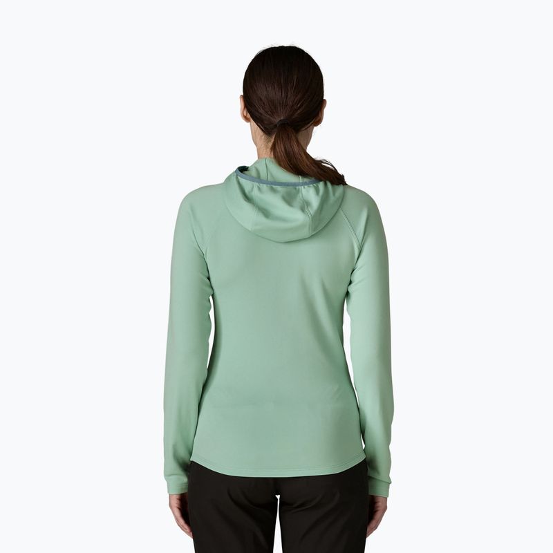 Bluză pentru femei Patagonia R1 Ultralight Hoody thin ice 3