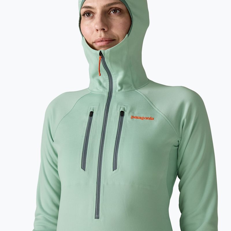 Bluză pentru femei Patagonia R1 Ultralight Hoody thin ice 5