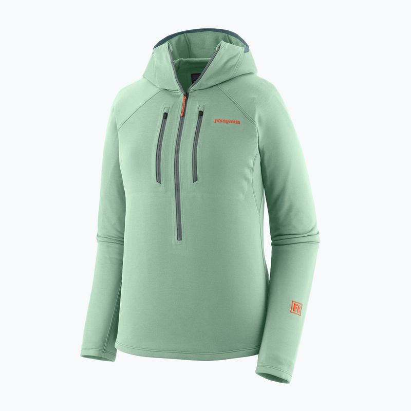 Bluză pentru femei Patagonia R1 Ultralight Hoody thin ice 12