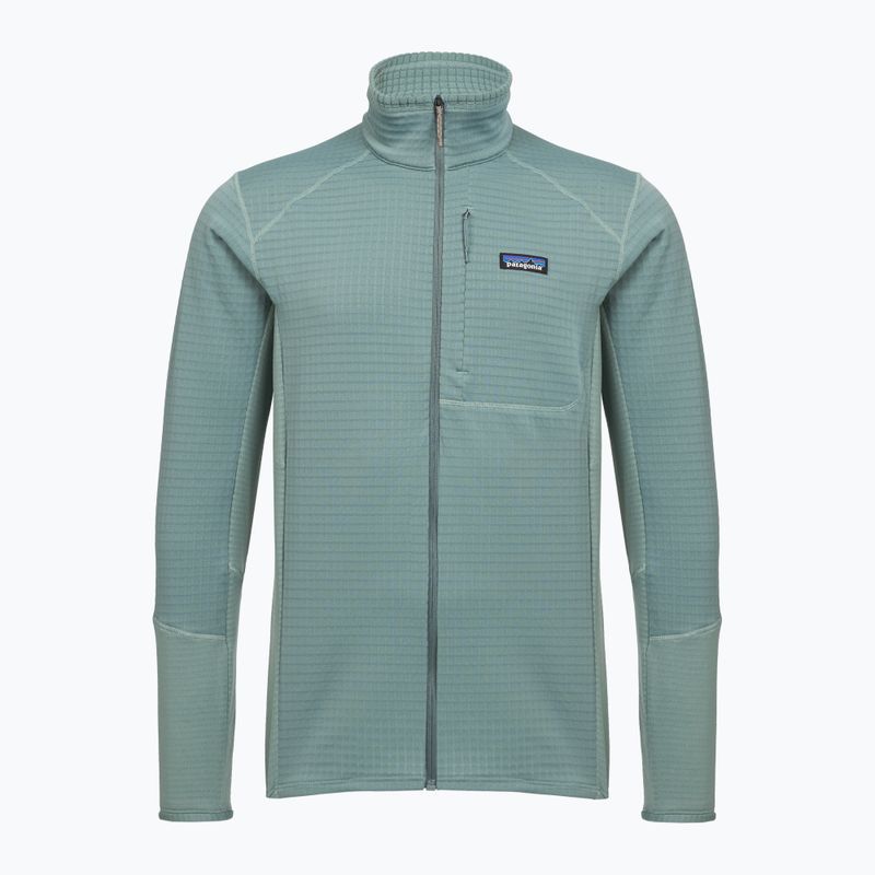 Bluză fleece pentru bărbați Patagonia R1 Hybrid blue sage