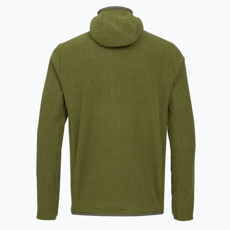 Bluză de trekking pentru bărbați Patagonia R1 Air Full Zip Hoody caper green 2