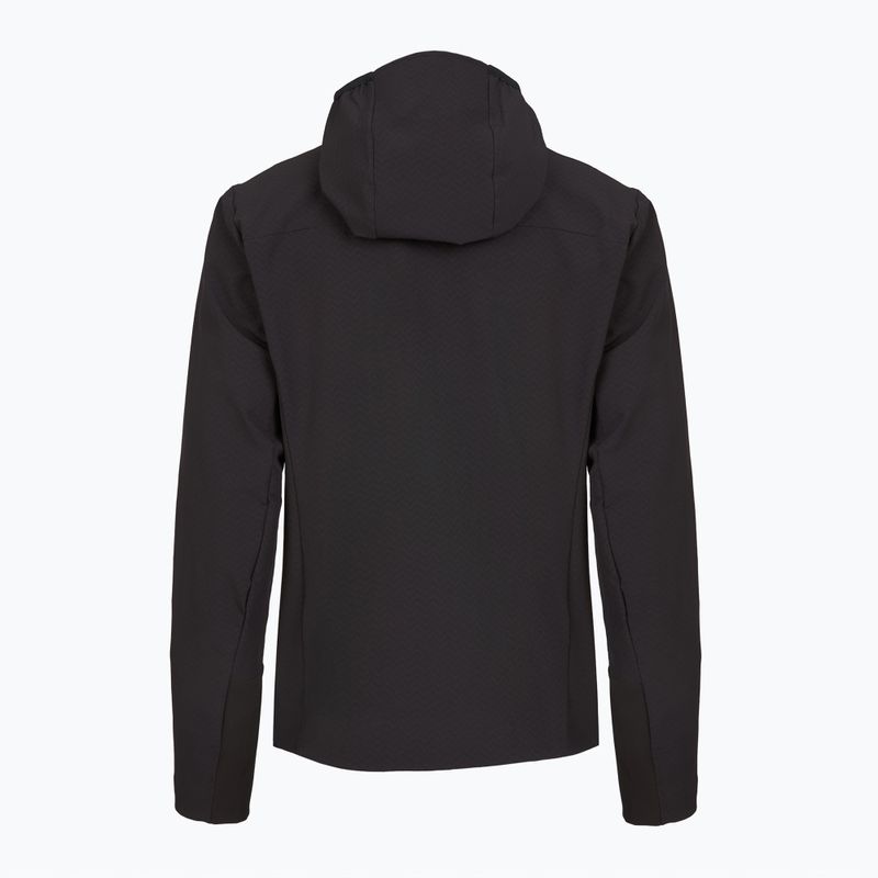 Geacă softshell pentru femei  Patagonia R1 CrossStrata Hoody black 2