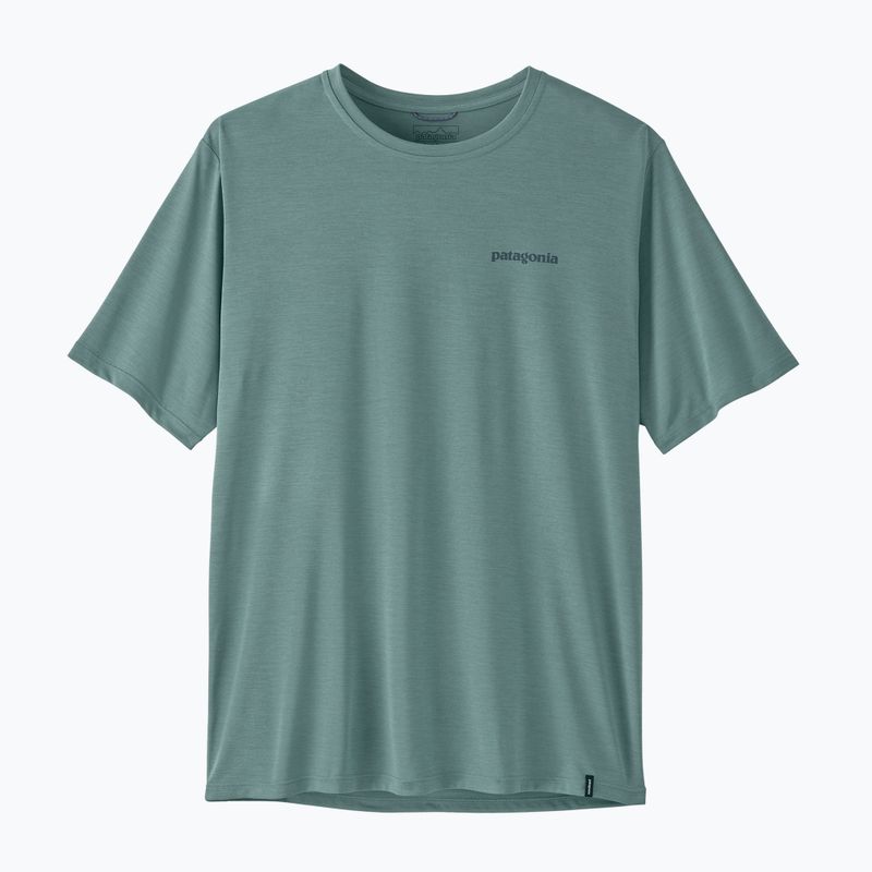 Tricou pentru bărbați Patagonia Capilene Cool Daily - Boardshort Logo blue sage/light blue sage x-dye 5