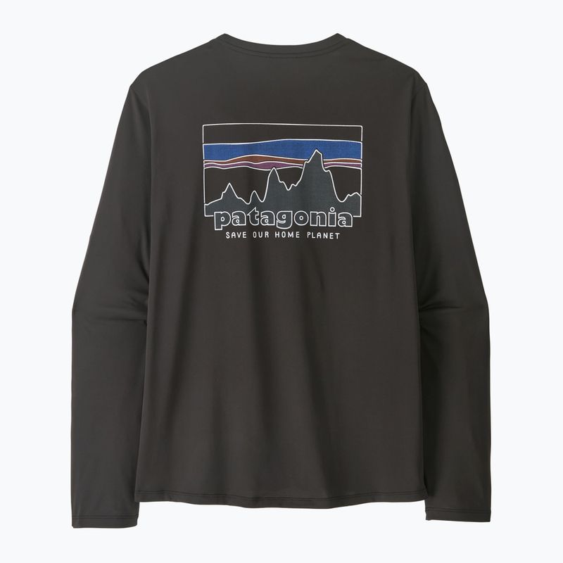 Longsleeve pentru bărbați Patagonia Capilene Cool Daily - '73 Skyline black 2
