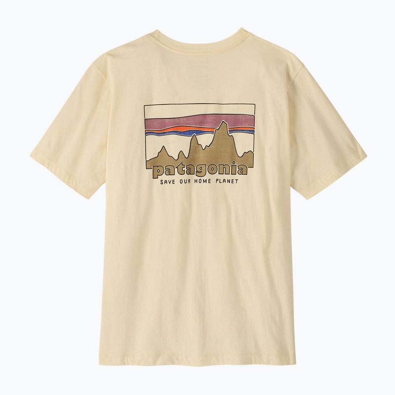 Tricou pentru bărbați Patagonia '73 Skyline undyed natural 2