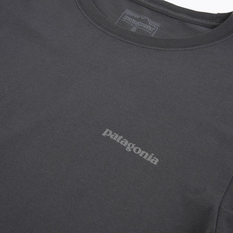 Tricou pentru bărbați Patagonia P-6 Logo ink black 4