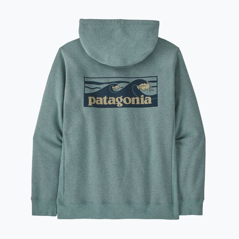 Bluză pentru bărbați Patagonia Boardshort Logo Uprisal Hoody blue sage 2