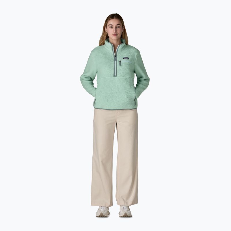 Bluză fleece pentru femei Patagonia Retro Pile Marsupial thin ice 2