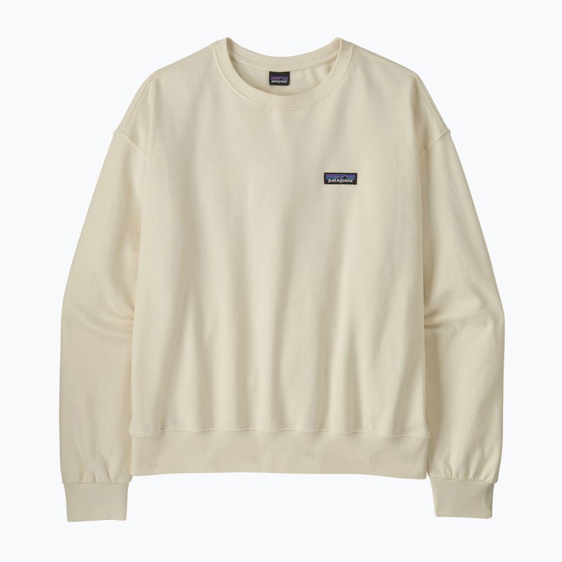 Bluză pentru femei Patagonia Daily Crew wool white 5