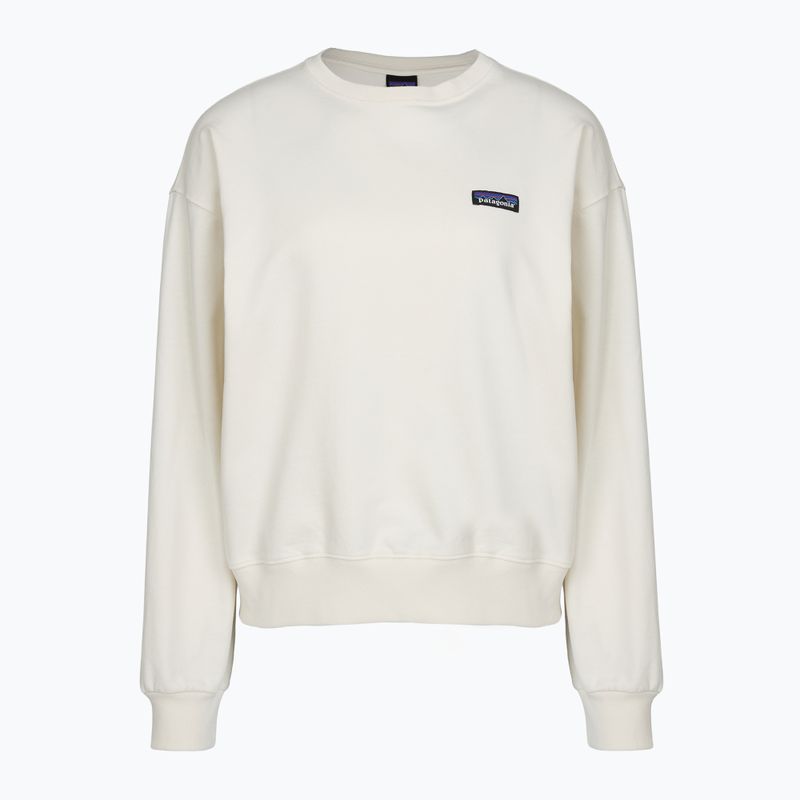 Bluză pentru femei Patagonia Daily Crew wool white