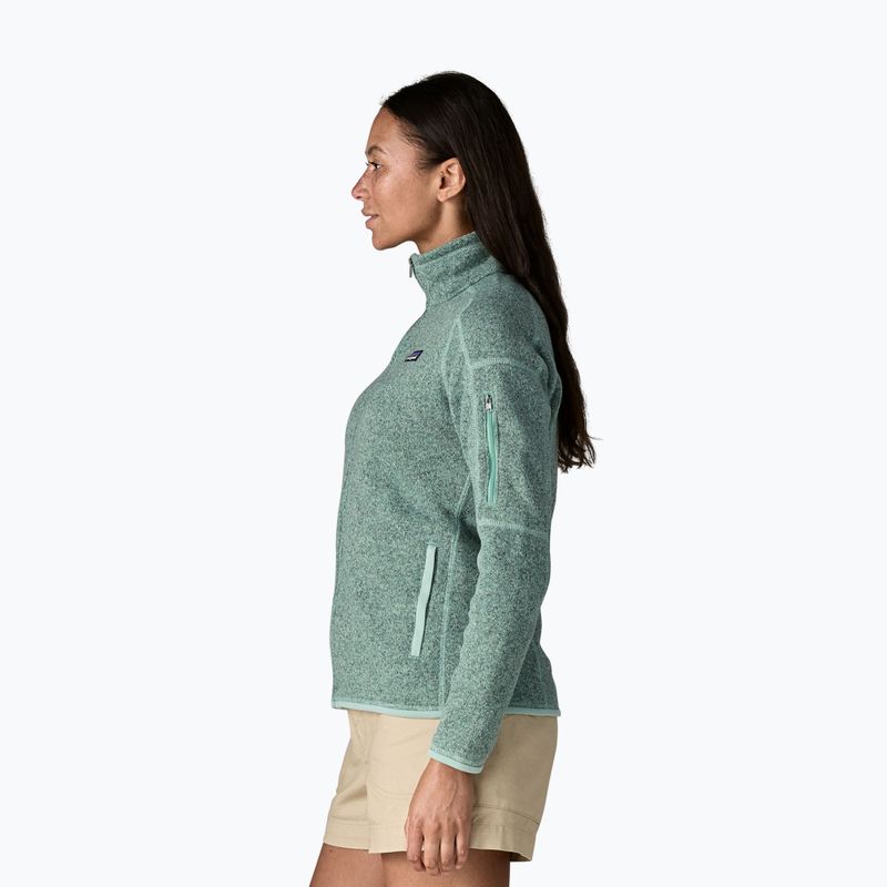 Bluză de trekking pentru femei Patagonia Better Sweater Fleece thin ice 4