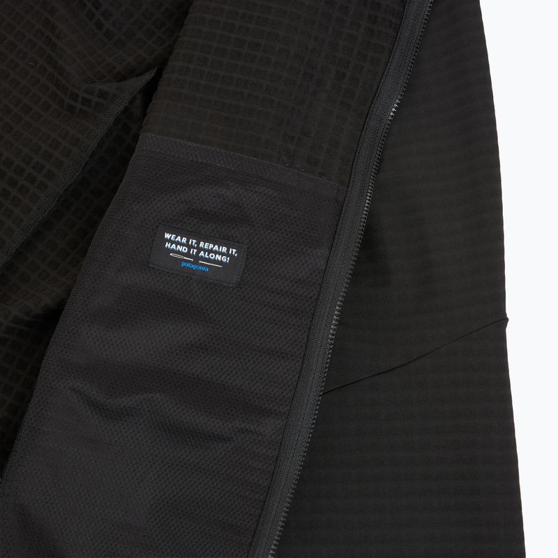 Geacă softshell pentru bărbați Patagonia R1 TechFace Hoody black 6