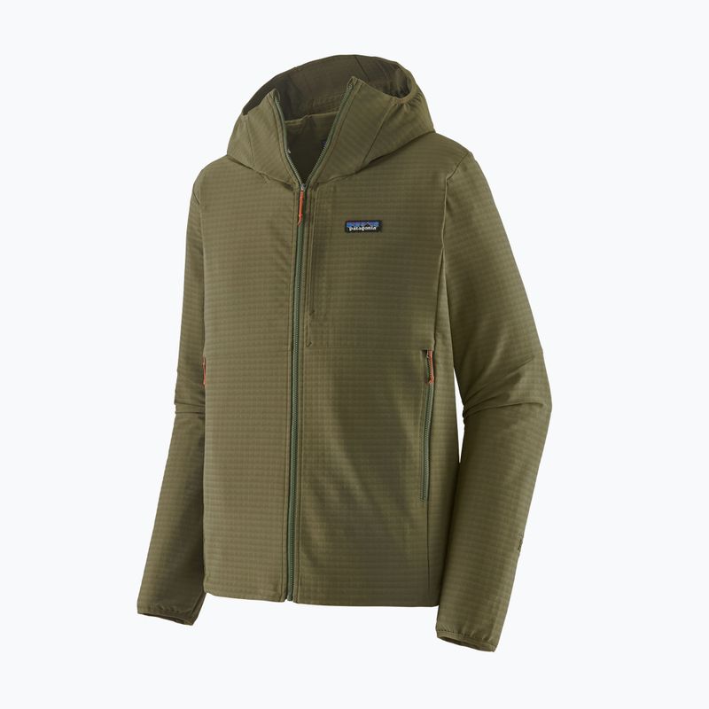 Geacă softshell pentru bărbați Patagonia R1 TechFace Hoody basin green 12