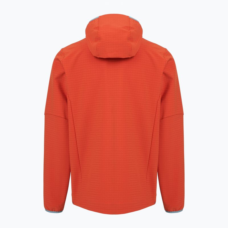 Geacă softshell pentru bărbați Patagonia R1 TechFace Hoody hot ember 2