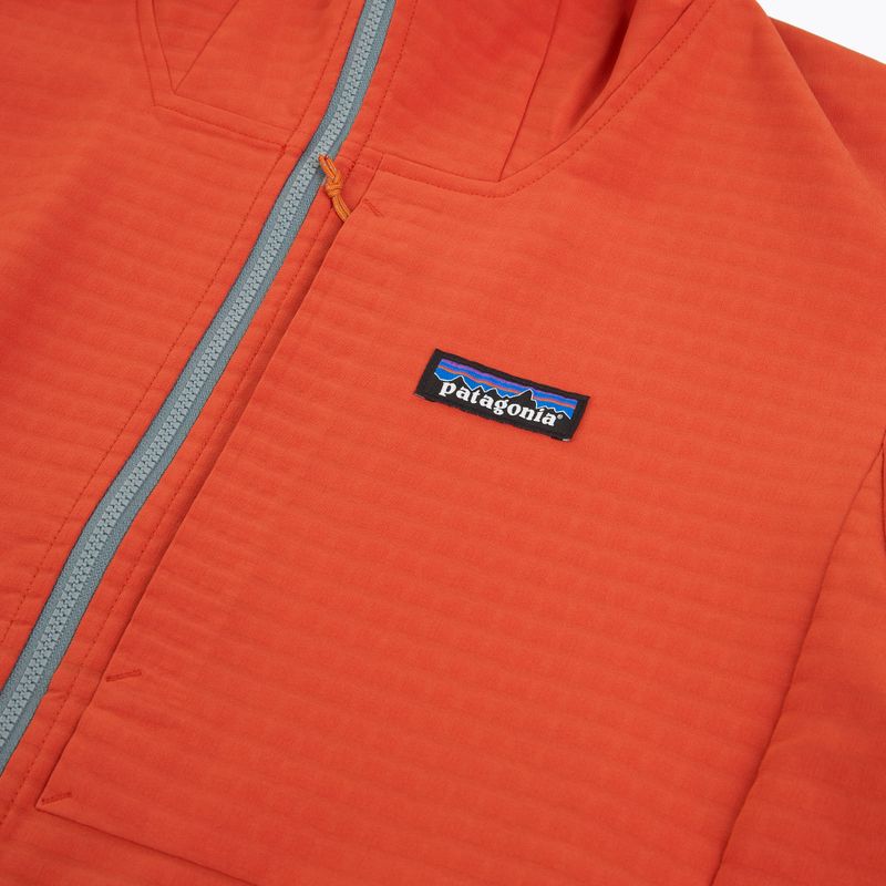 Geacă softshell pentru bărbați Patagonia R1 TechFace Hoody hot ember 3