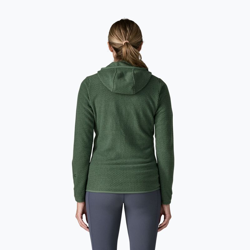 Bluză fleece pentru femei Patagonia R1 Air Full-Zip Hoody canopy green 2
