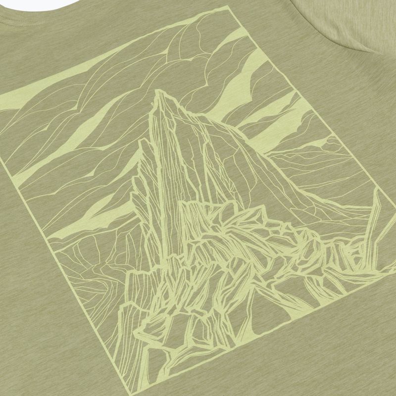 Tricou pentru bărbați Patagonia Cap Cool Daily Shirt - Cloud Crag gumtree green - light gumtree green x-dye 4