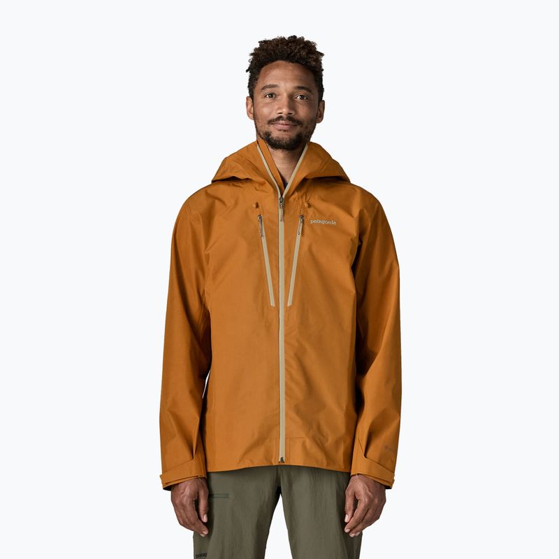 Geacă de ploaie pentru bărbați Patagonia Triolet cinnamon brown 2
