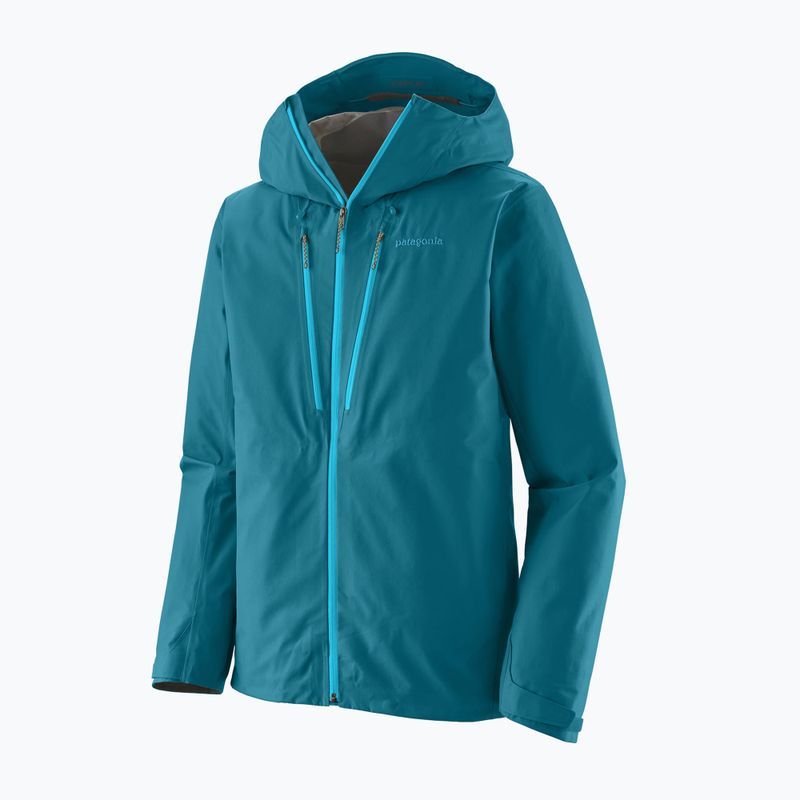 Geacă de ploaie pentru bărbați Patagonia Triolet glacial blue 4