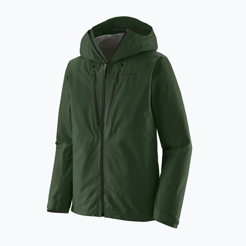 Geacă de ploaie pentru bărbați Patagonia Triolet treeline green 2