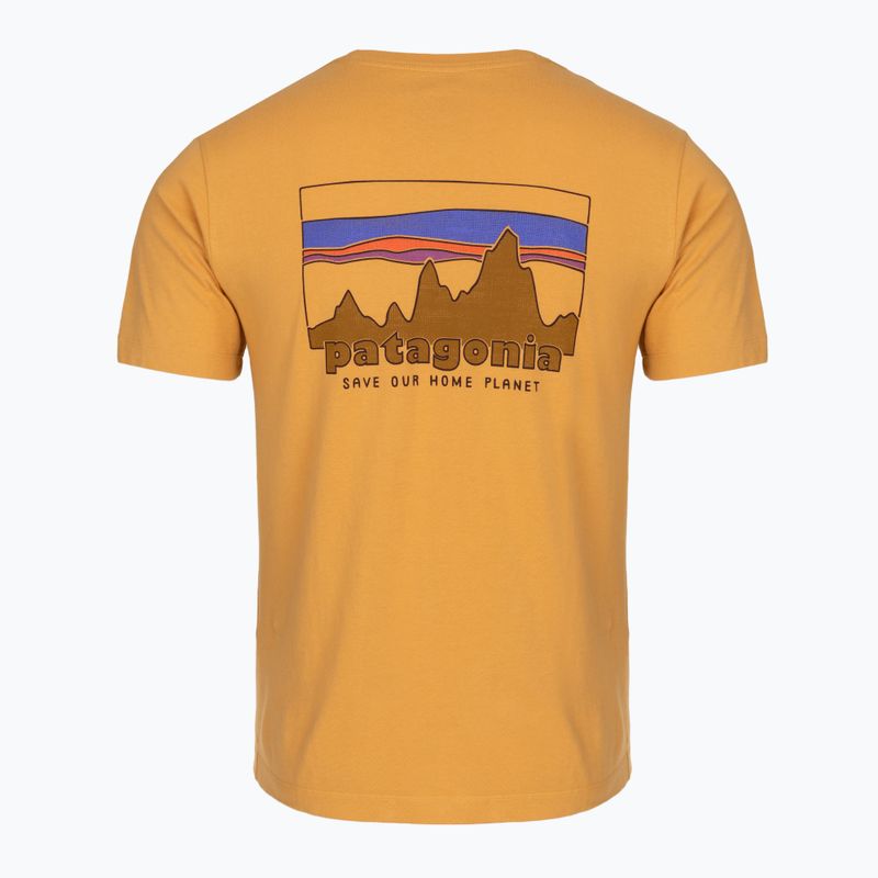 Tricou pentru bărbați Patagonia '73 Skyline T-Shirt dried mango 2