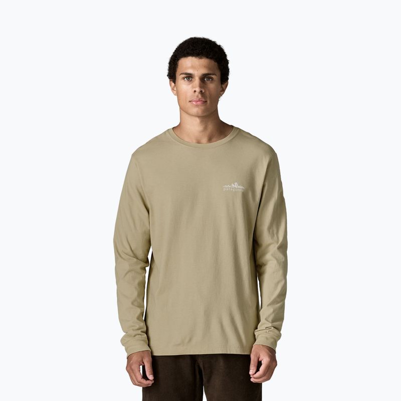 Longsleeve pentru bărbați Patagonia Fitz Roy Foothills LS weathered stone